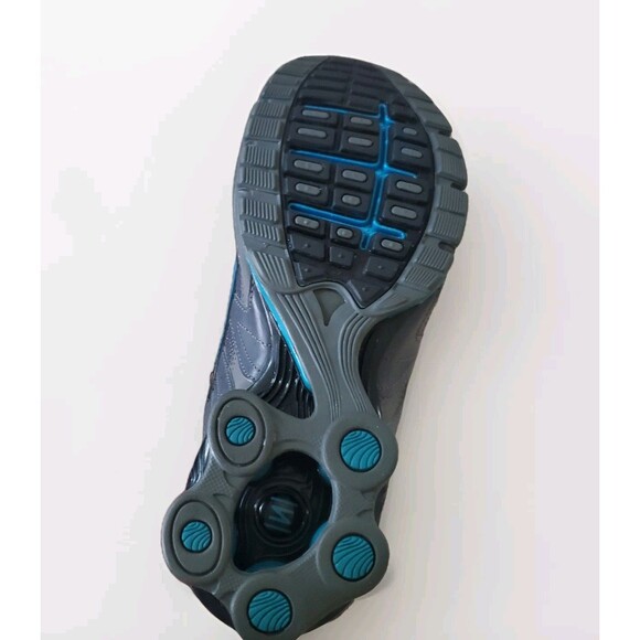 Nike Shox NZ Women 9 Sparkly Grey and Turquoise Rare 392868-040 - Picture 10 of 14